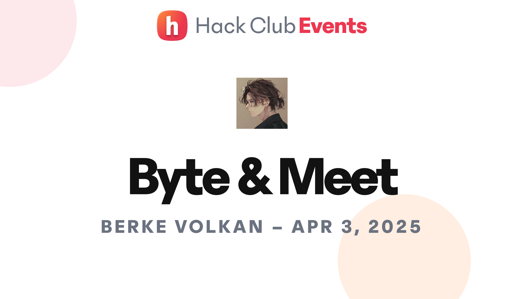 Byte & Meet – Hack Club Events