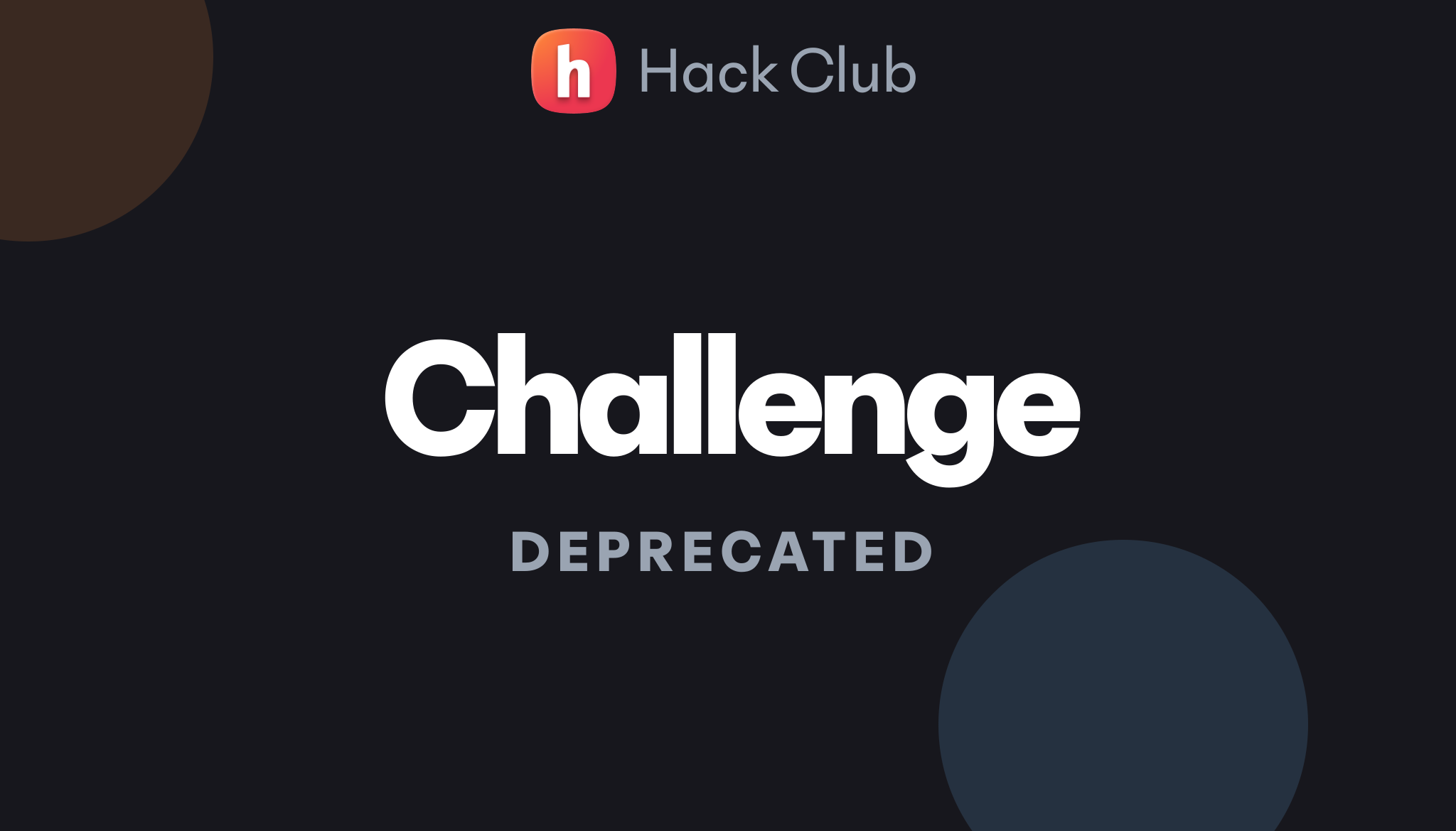 Challenge – Hack Club
