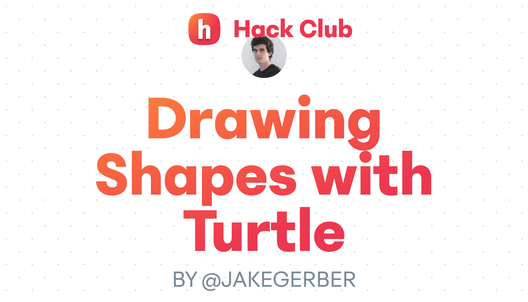 Drawing Shapes with Turtle – Hack Club