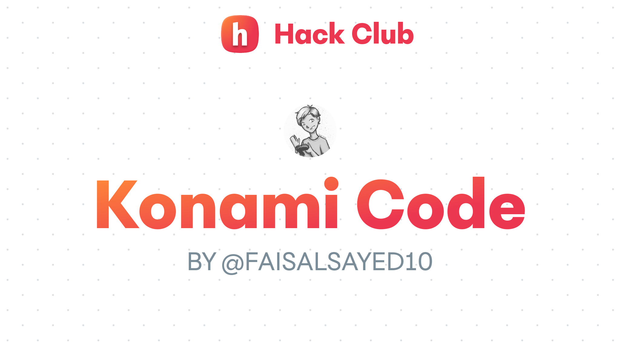 Konami Code Hack Club