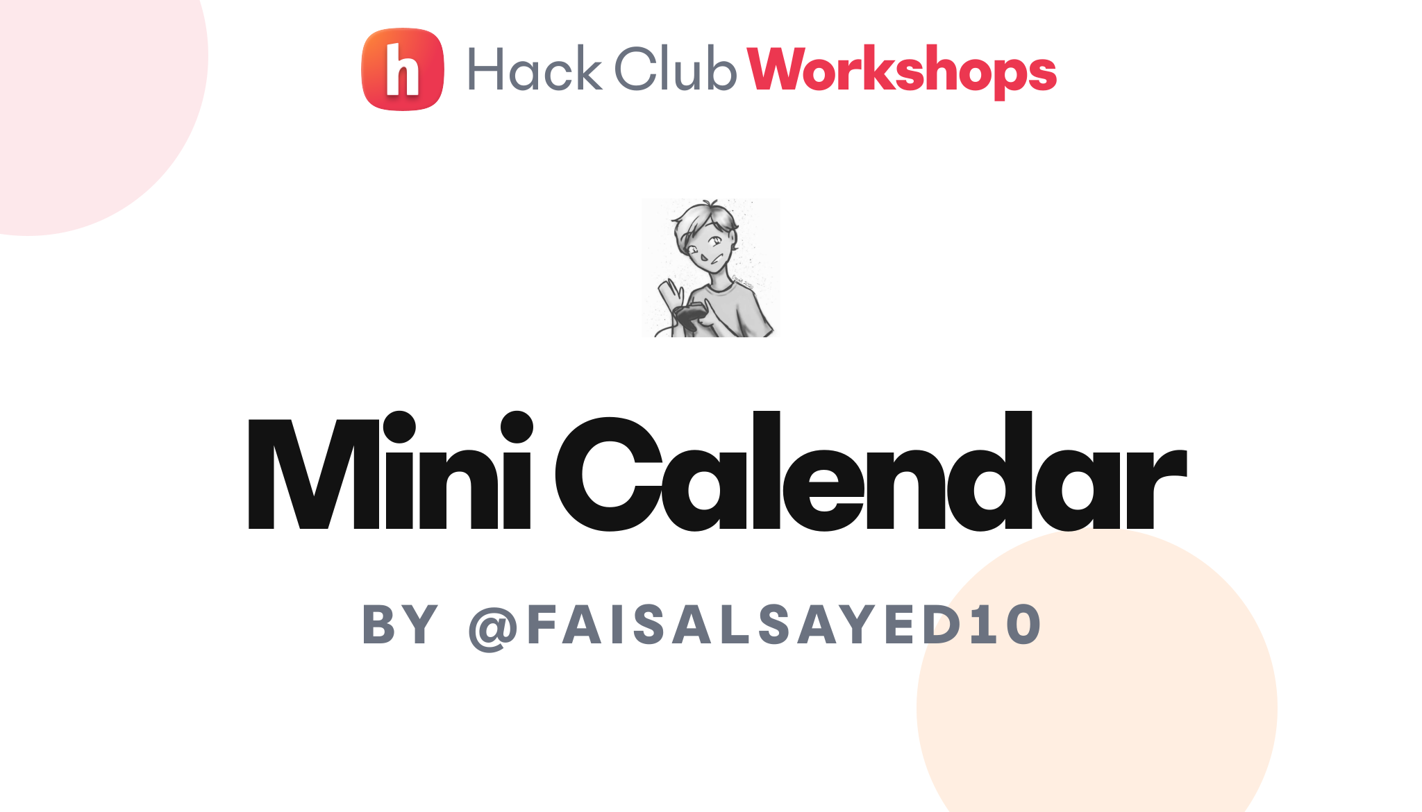 Collender Hack Mini Calendar – Hack Club