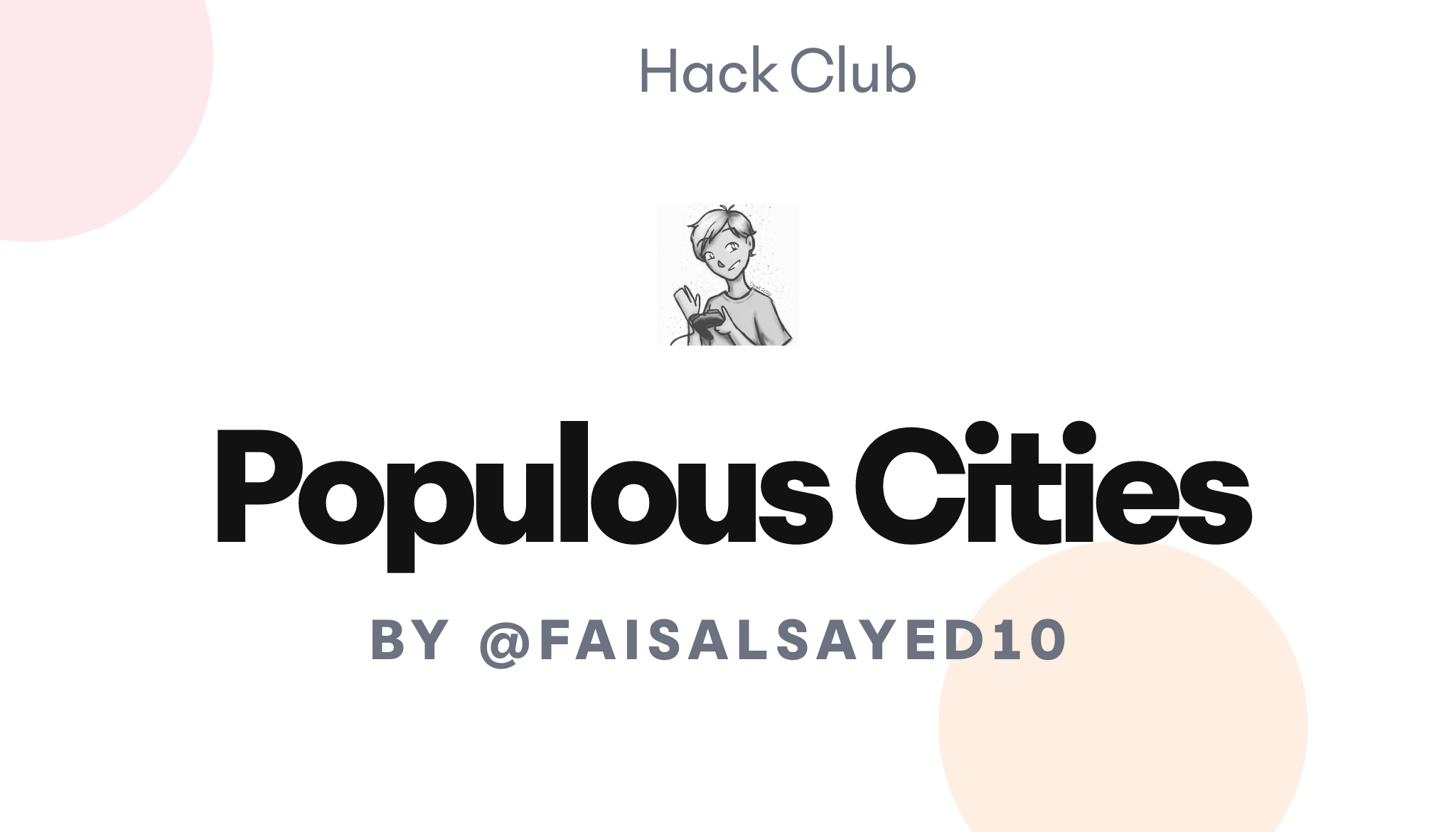Populous Cities – Hack Club